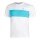 Fila Tennis-Tshirt Bosse (100% rec. Polyester) weiss/blau Herren