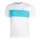 Fila Tennis-Tshirt Bosse (100% rec. Polyester) weiss/blau Herren