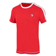 Fila Tennis-Tshirt Elias (Polyester) rot/weiss Herren