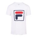 Fila Tennis-Tshirt Rolando (Classic Logo) weiss Herren
