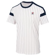 Fila Tennis-Tshirt Stripes Jascha (100% Polyester) weiss Herren