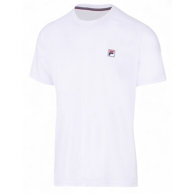 Fila Tennis-Tshirt Holger (100% Polyester) weiss Herren