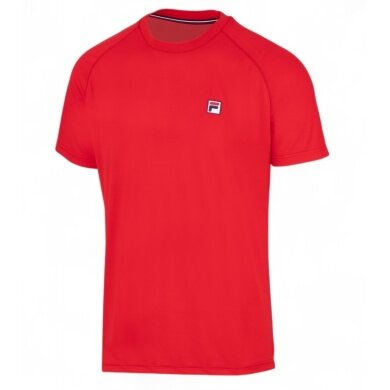 Fila Tennis-Tshirt Holger (100% Polyester) rot Herren