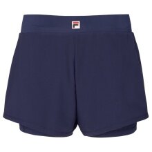 Fila Tennishose Luna Short (mit Innenhose) kurz navyblau Damen