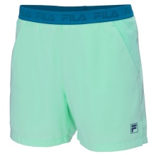 Fila Tennishose Short Jarno (4-Wege-Stretch) kurz grün Herren