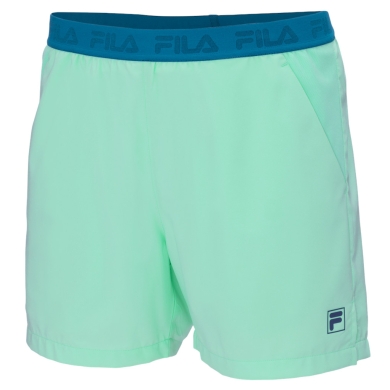 Fila Tennishose Short Jarno (4-Wege-Stretch) kurz grün Herren