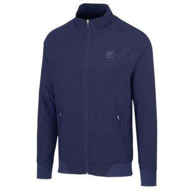 Fila Tennisjacke Aston (Stehkragen, bequeme Passform) navyblau Herren