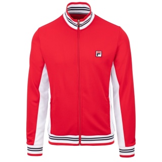 Fila Tennisjacke Björn rot/weiss Herren