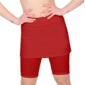 Fila Tennisrock Nele mit Innenhose (hoher Bund) rot Damen