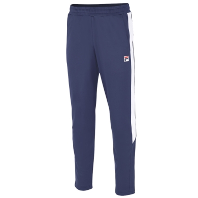 Fila Trainingshose Pant Jan (100% Polyester) indigoblau/weiss Herren