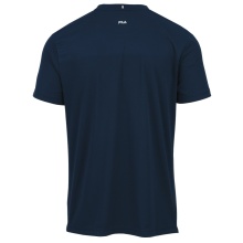 Fila Tennis-Tshirt Dani (100% Polyester) peacoatblau Herren