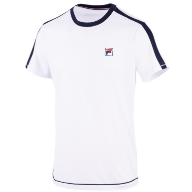Fila Tennis-Tshirt Elias (Polyester) weiss/navy Herren