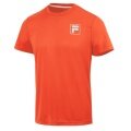 Fila Tennis-Tshirt Tommaso (100% Polyester) orange Herren