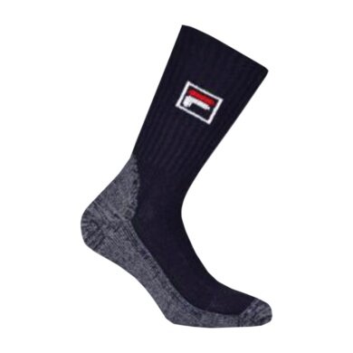 Fila Tennissocke Performance Sport Crew (Mischgewebe) navyblau - 1 Paar