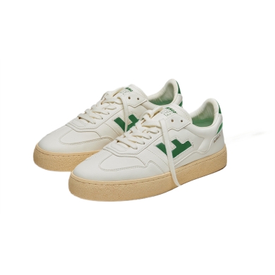 Flamingos Life Sneaker Burela Bold Crafted - weiss/grün