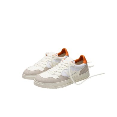 Flamingos Life Sneaker Ventura Mesh - creamweiss/grau/orange