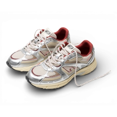 Flamingos Life Sneaker Wairoa - silber/merlot