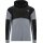 Forza Kapuzenpullover Shock Hoody - grau/schwarz Herren
