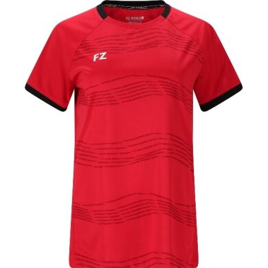 Forza Sport-Shirt FZ CL2502 S/S Tee (100% Polyester) rot Damen