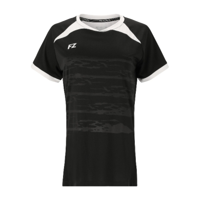 Forza Sport-Shirt Agoa S/S Tee (100% Polyester) schwarz Damen