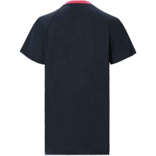Forza Sport-Shirt Cream Tee (100% Polyester, schnelltrocknend) schwarz/blau Damen