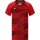 Forza Sport-Shirt Leam S/S Tee (100% Polyester) rot/schwarz Damen