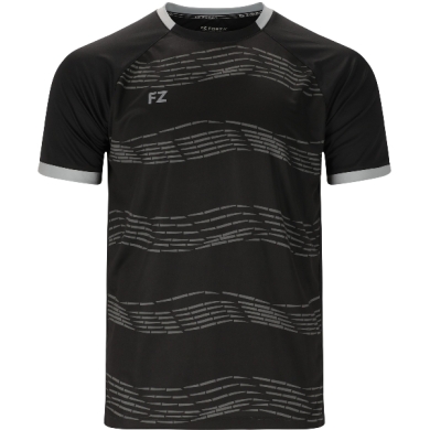 Forza Sport-Tshirt FZ CL2502 S/S Tee (100% Polyester) schwarz Herren