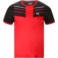 Forza Sport-Tshirt Check Tee (bequeme Passform) rot/schwarz Jungen