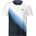 Forza Sport-Tshirt Clyde Tee (100% Polyester) weiss/schwarz/blau Herren