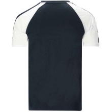 Forza Sport-Tshirt Clyde Tee (100% Polyester) weiss/schwarz/blau Herren
