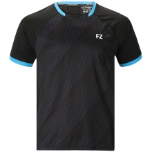 Forza Sport-Tshirt Cornwall Tee (100% Polyester) schwarz/blau Herren