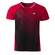 Forza Sport-Tshirt Sedano Tee (elastisch Material) schwarz/rot Jungen