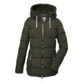 G.I.G.A. DX Winterjacke GW 12 mit Kapuze (wasserabweisend, winddicht, atmungsaktiv) dunkelolivgrün Damen