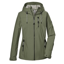 G.I.G.A. DX Softshellsjacke GS 74 mit Kapuze (wasserdicht und winddicht) olivegrün Damen