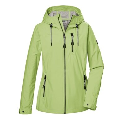 G.I.G.A. DX Softshellsjacke GS 74 mit Kapuze (wasserdicht und winddicht) hellgrün Damen