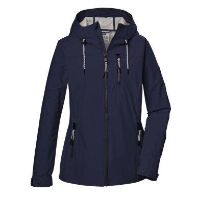 G.I.G.A. DX Softshellsjacke GS 74 mit Kapuze (wasserdicht und winddicht) dunkelblau Damen