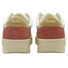 Gola Sneaker Grandslam Trident 2024 weiss/hellbraun/beige Damen