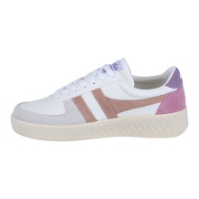 Gola Sneaker Grandslam Trident 2025 weiss/hellbraun/violett Damen