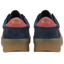 Gola Sneaker Grandslam Wildleder 2025 navyblau/korallrot Damen