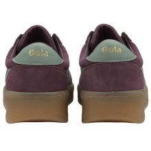 Gola Sneaker Grandslam Wildleder 2025 weinrot/grün Damen