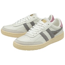 Gola Sneaker Falcon Leder 2025 weiss/grau/rosa Damen