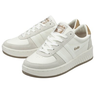 Gola Sneaker Grandslam 88 2025 weiss/weiss/karamelbraun Damen