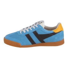 Gola Sneaker Elan 2025 ozeanblau/mochabraun/sonnengelb Damen