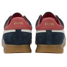Gola Sneaker Torpedo (Wildleder) 2025 navyblau/offweiss/korallrot Damen