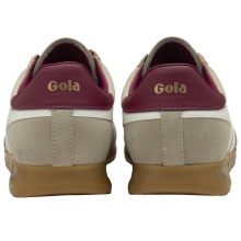 Gola Sneaker Torpedo (Wildleder) 2025 hellbraun/offweiss/kirschrot Damen