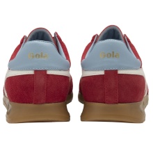 Gola Sneaker Torpedo (Wildleder) 2025 rot/offweiss/himmelblau Damen