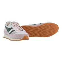 Gola Sneaker Quest Carnaby 2025 - Made in England - offweiss/rosa/immergrün Damen