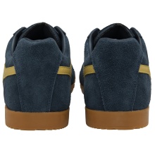 Gola Sneaker Harrier Suede-Leder 2025 navyblau/gelb Herren