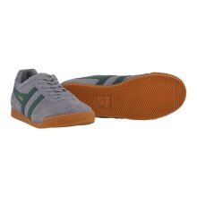 Gola Sneaker Harrier Suede-Leder 2025 zementgrau/immergrün Herren