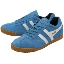 Gola Sneaker Harrier Suede-Leder 2025 hellblau/weiss/navyblau Herren